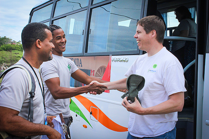 Private group enjoying a tailor-made experience